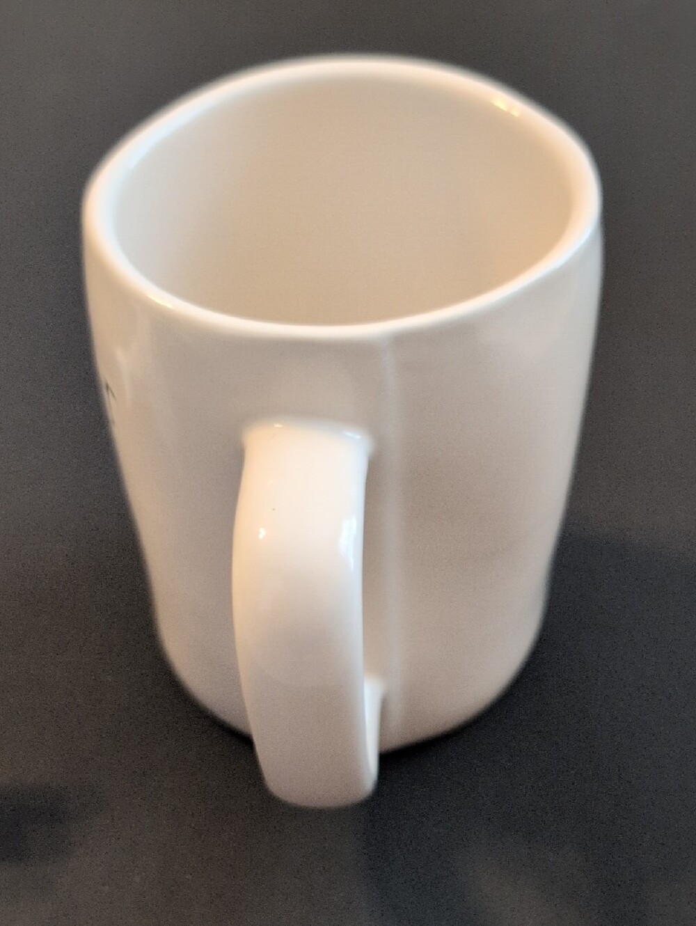 Rae Dunn White Mug with Olaf Lid - Orange Nose and Brown Scarf - Picture 9 of 13